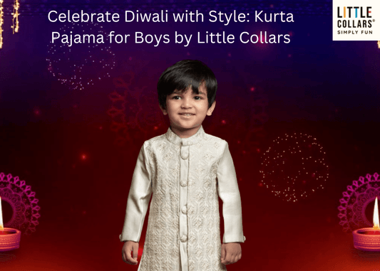 Celebrate Diwali with Style: Kurta Pajama for Boys by Little Collars