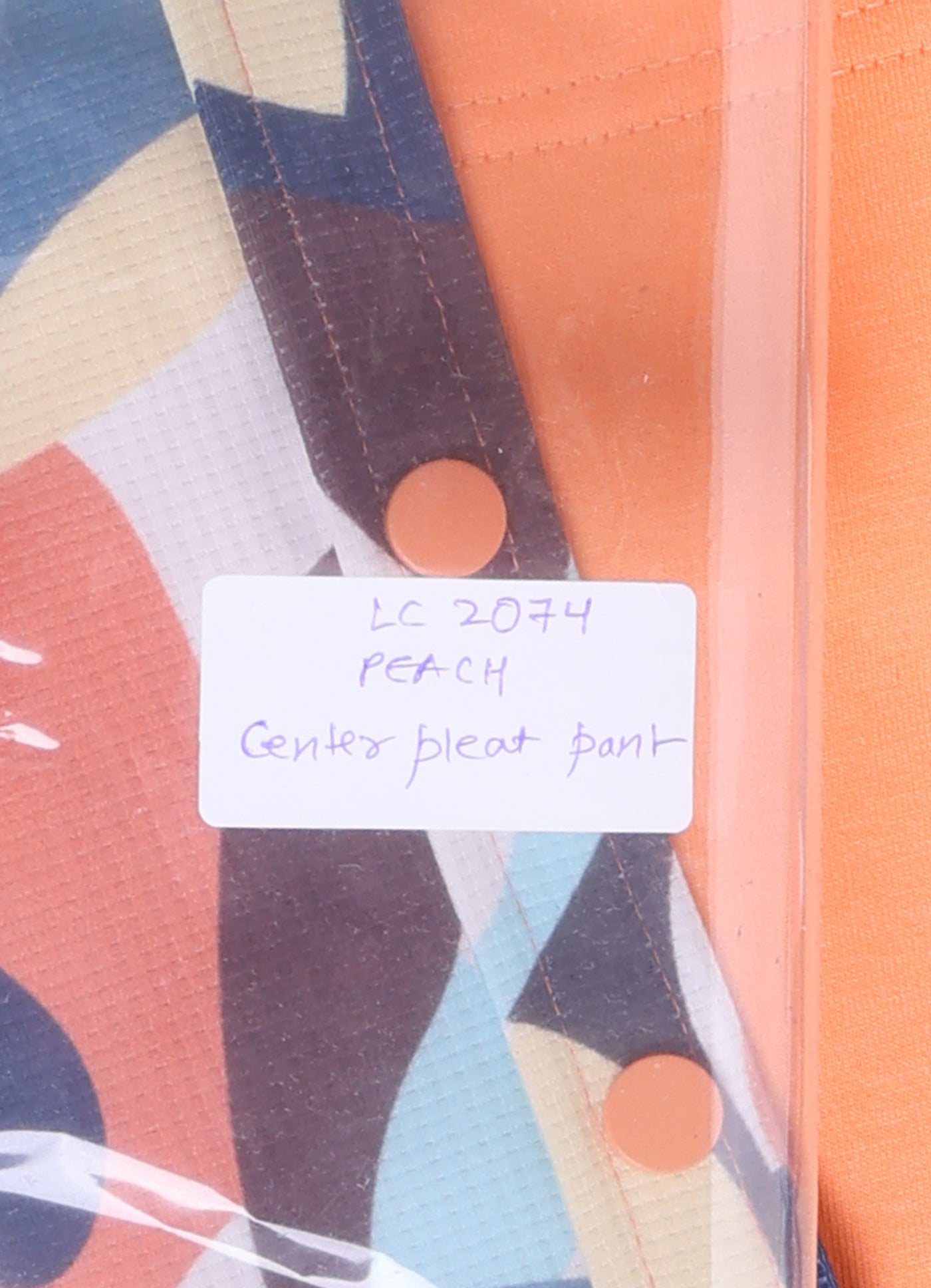 Boys Abstract Printed Bright Airport Look Coord with Tshirt Casual Set- Peach