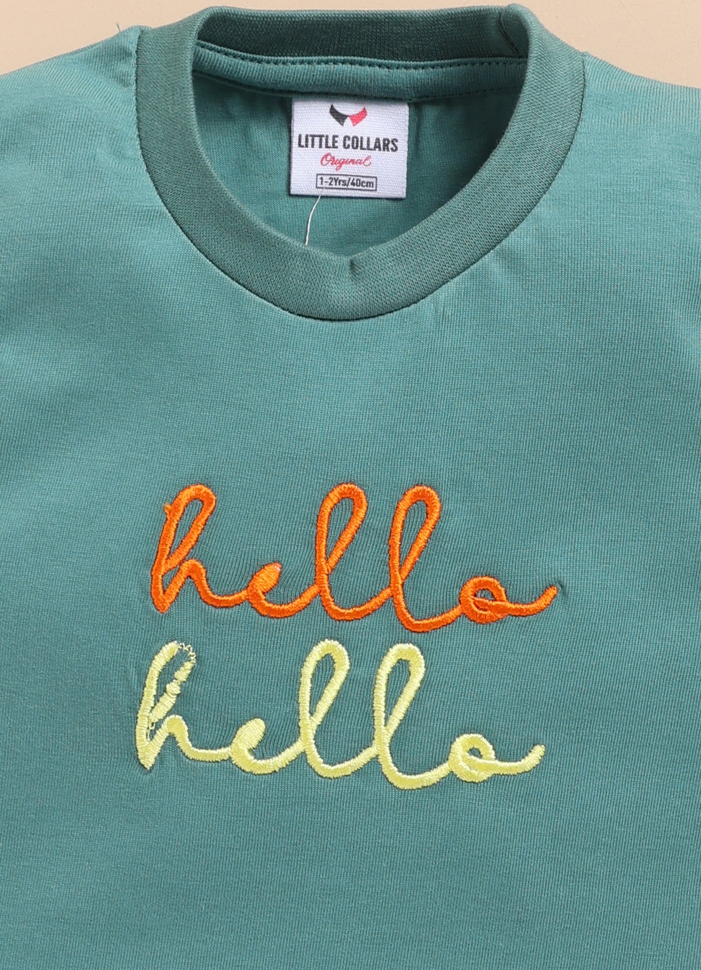 Boys Abstract Printed Bright Airport Look Coord with Tshirt Casual Set - Green