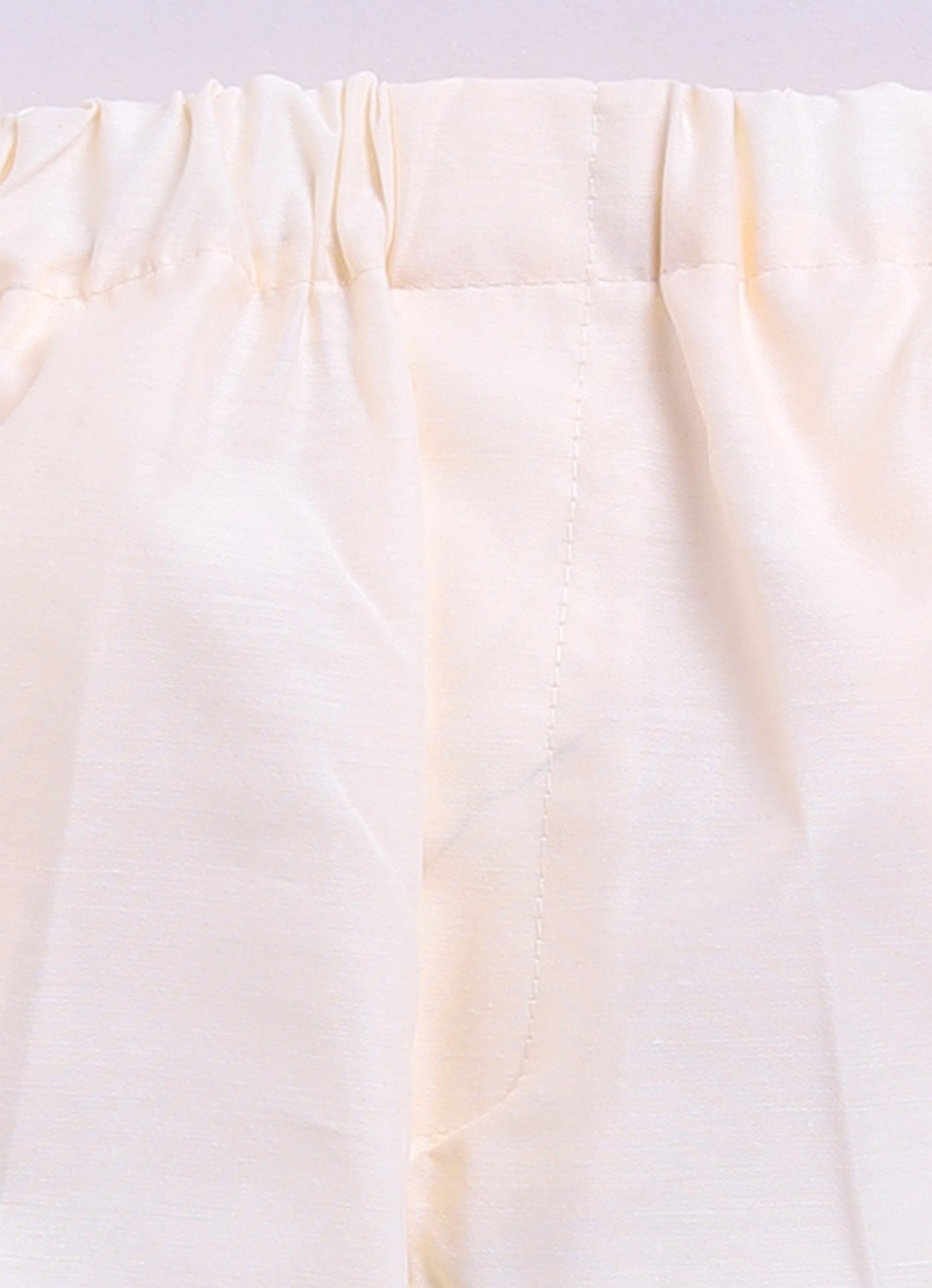 Brown Boys Ikat Printed Bright Ethnic Jacket Full Sleeves Kurta Pajama Set