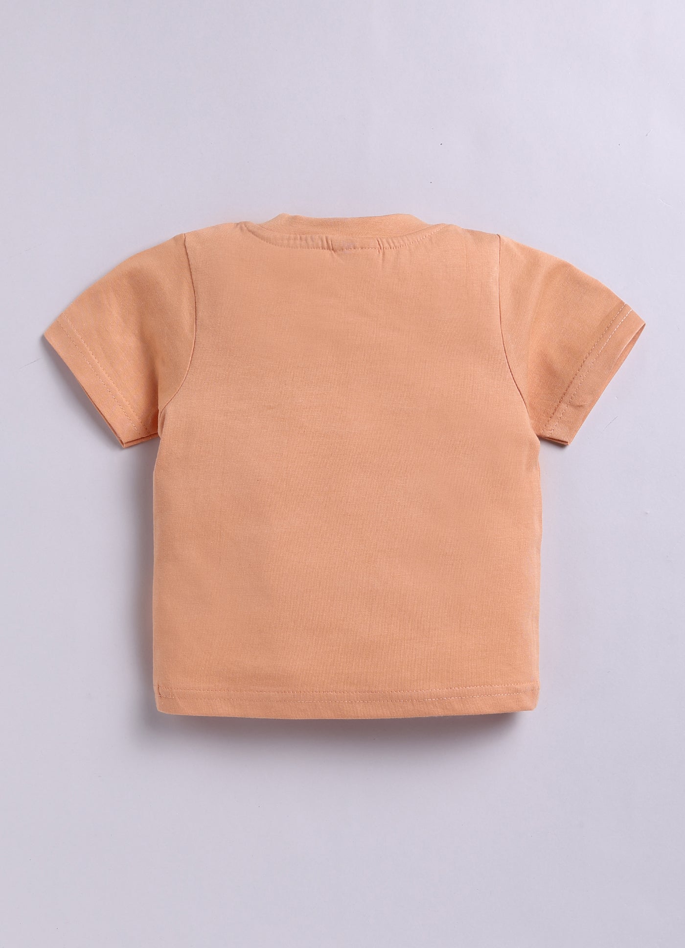 Pure Cotton Full sleeves Smart Casual Coat Suit Coord Set- Orange