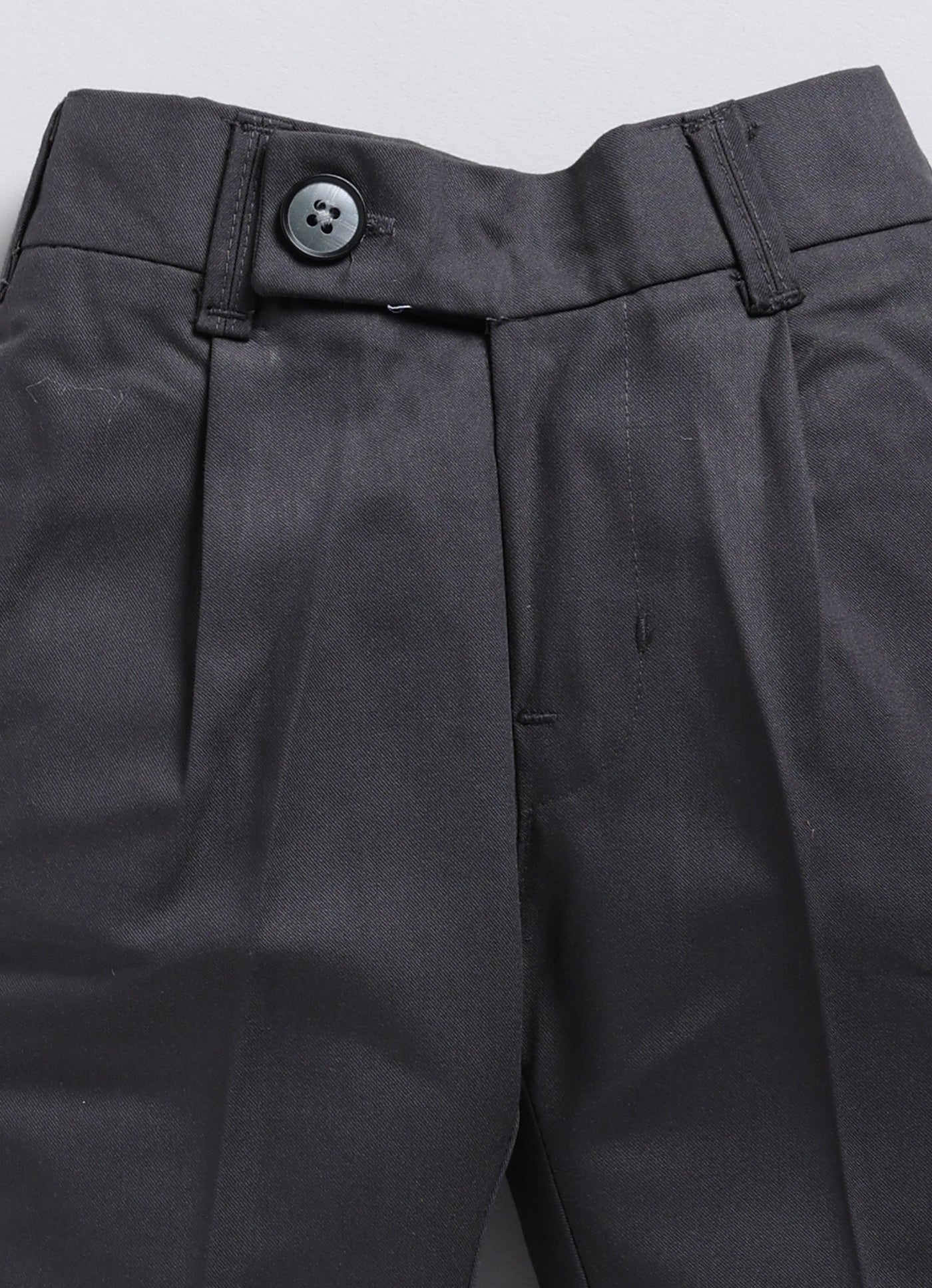 Attached Suspender Shirt Formal Set for Boys
