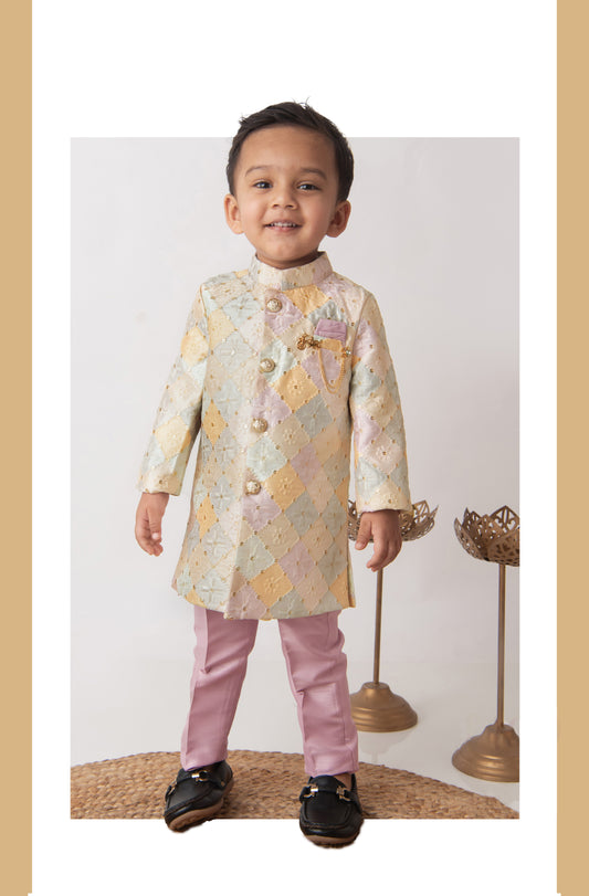 Boys Ethnic Set Achkan Jodhpuri Set