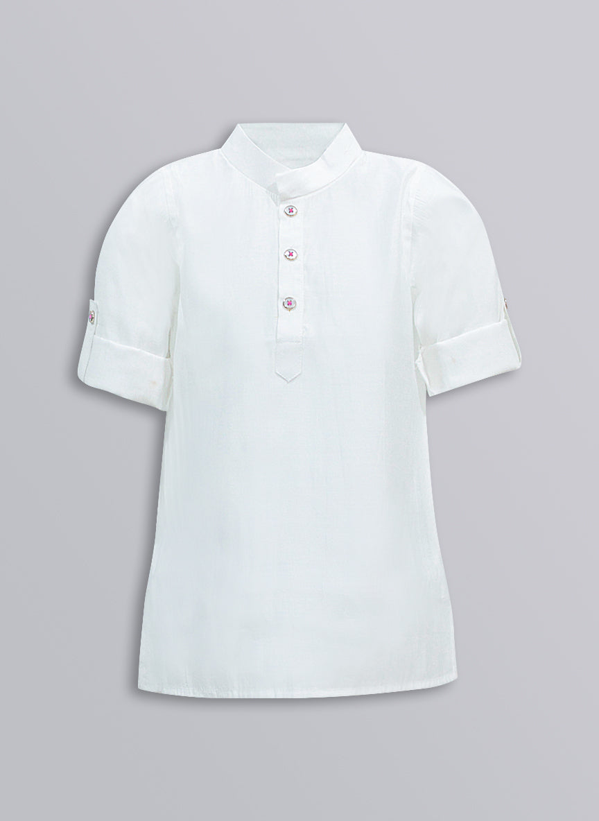 Boys Blended Silk Heart Embellished Wedding Special Super Cute Nehru Jacket, Kurta, Pajama Ethnic Set-  Pink