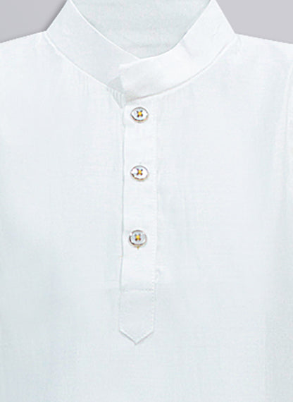 Boys Blended Silk Heart Embellished Wedding Special Super Cute Nehru Jacket, Kurta, Pajama Ethnic Set-  Mustard