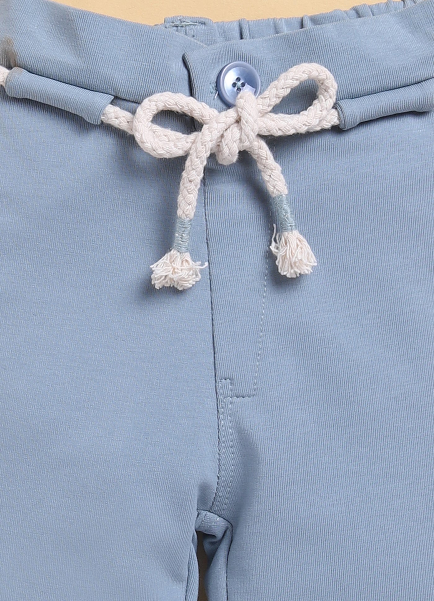 S.Blue Adorable Jacquard Waistcoat Full Sleeves Shirt Pants Bow Set for Boys