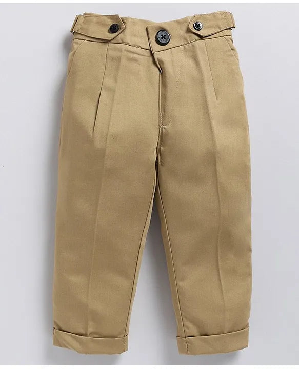 Satin Embellished Formal Partywear Pant Shirt Set with Bow - Black