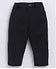  Terry Full Sleeves Lion Embroidered 3 Piece Party Suit Set- Black