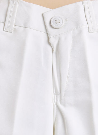 Poly Nylon Woven Full Sleeves Abstract Shirt Pant with Tie and Tie Pin Set- Wine