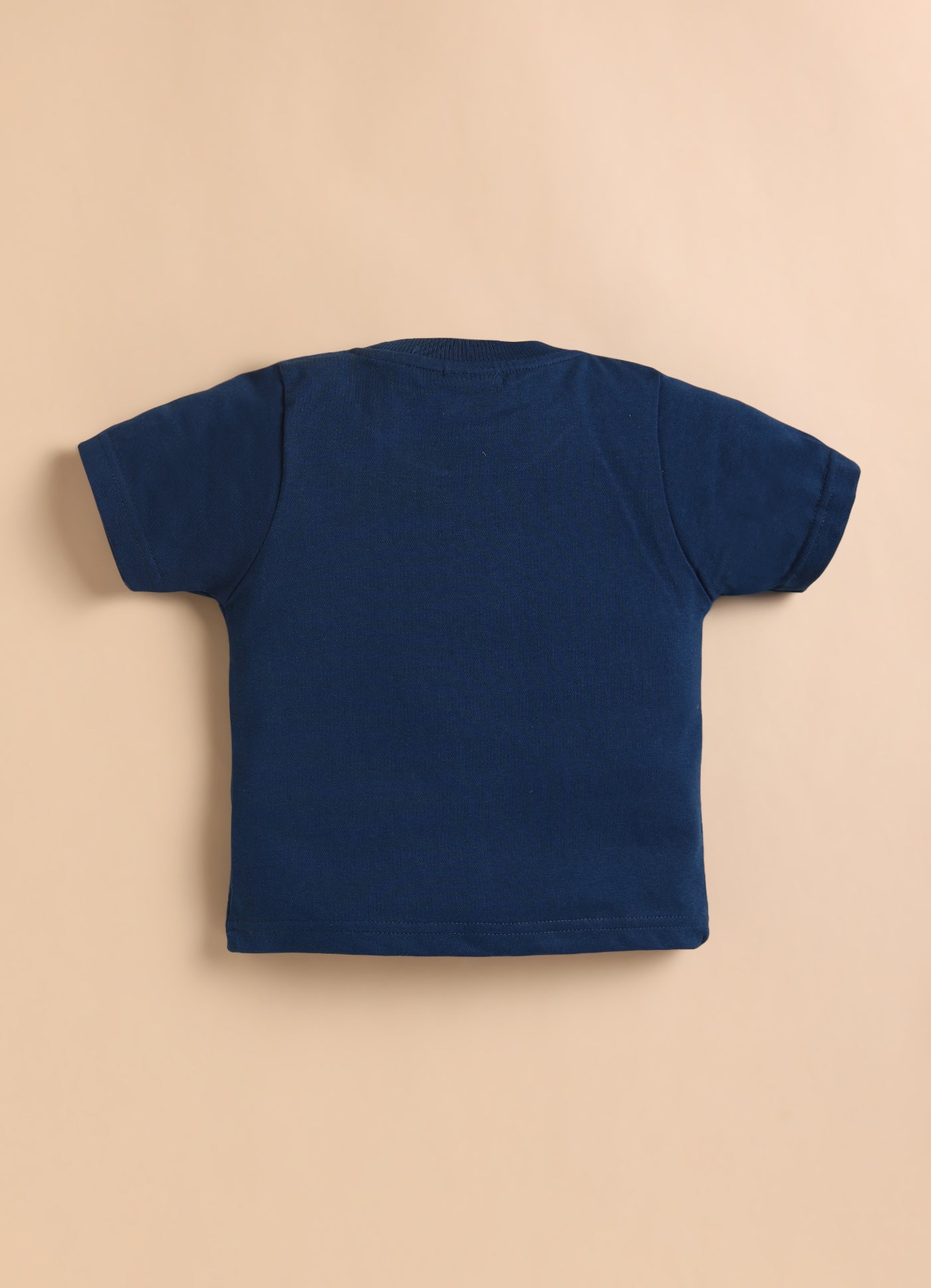 Boys Full Sleeves Cotton Striped Coat Pant Tshirt and Belt- Blue