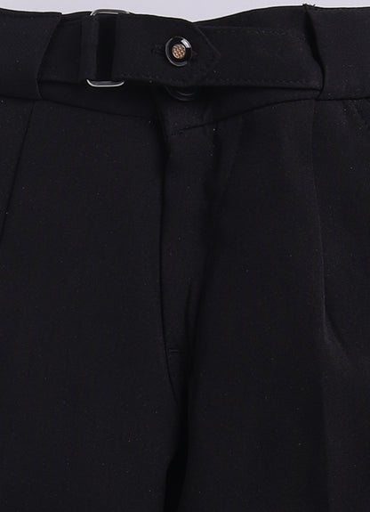Poly Nylon Woven Full Sleeves Jacqaurd Shirt Pant with Tie and Tie Pin Set- Cement
