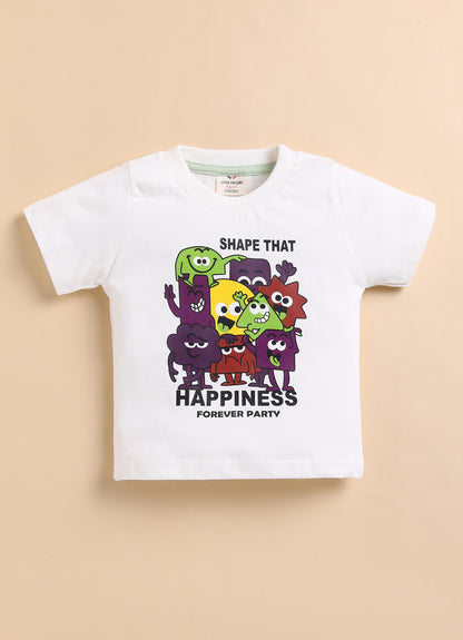 Solid Bright Airport Look Coord with Tshirt Casual Co-ord Set - Purple