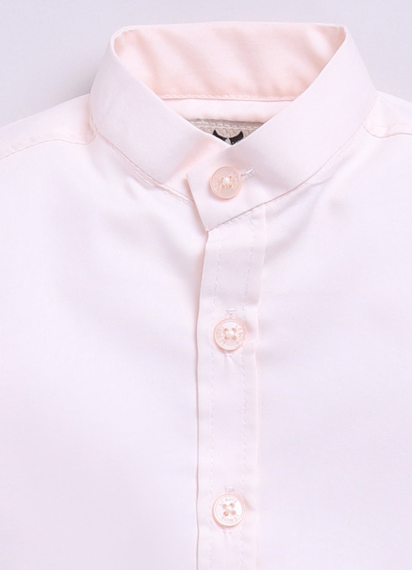Lavender Woven Self Checkered Nehru Jacket Pants Cotton Full Sleeves Shirt Coord Set
