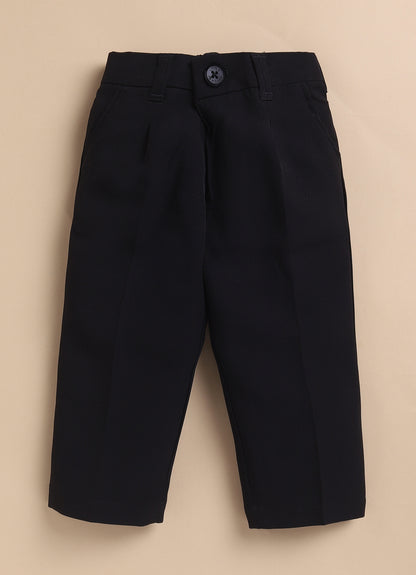 Blended Self Design Jaquard Full Sleeves Nehru Jacket Pant, Shirt with Embellished Pocket Partywear Set-  Green