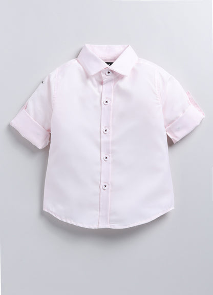 Charming Formal and Traditional Embellished Nehru Jacket Set for Boys- Wine