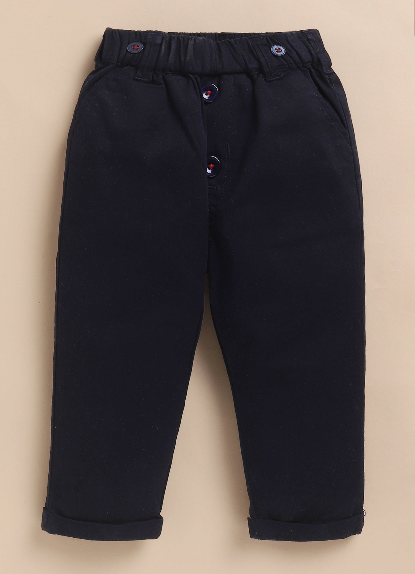 Cotton Shirt, Pant, Suspender & Bow Suspender Set- White