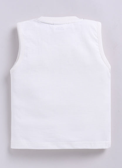 Cotton Summer Vibe Shirt, Printed T-Shirt, Short Pants Casual Set- Blue