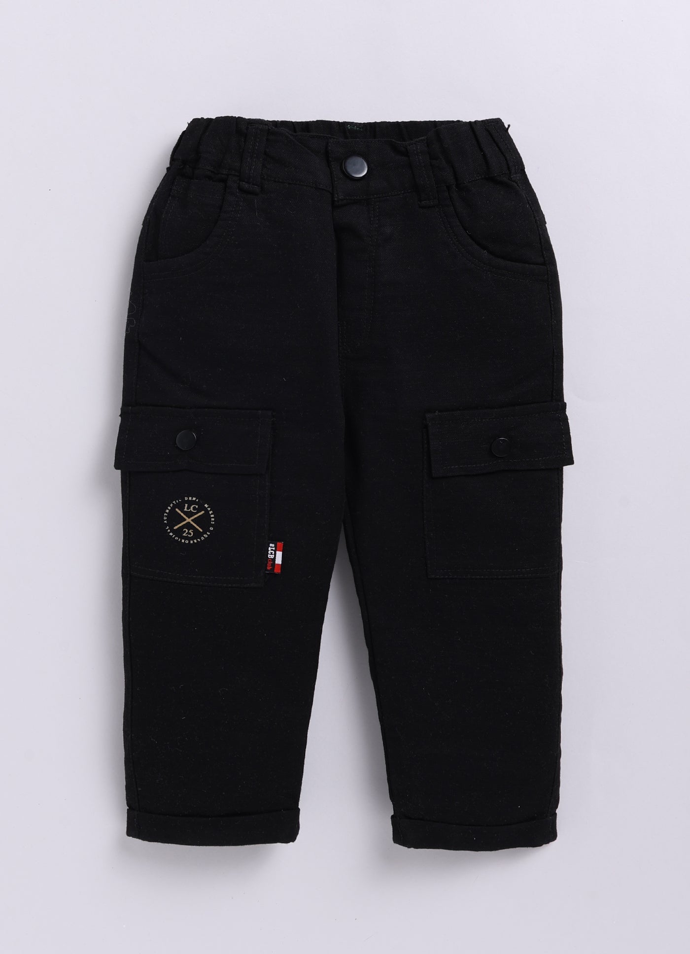 Blended Woven Technical Jacket Gilet with Utility Multi Pockets and Full Sleeves Hooded Teddy T-shirt and Trousers - Khaki