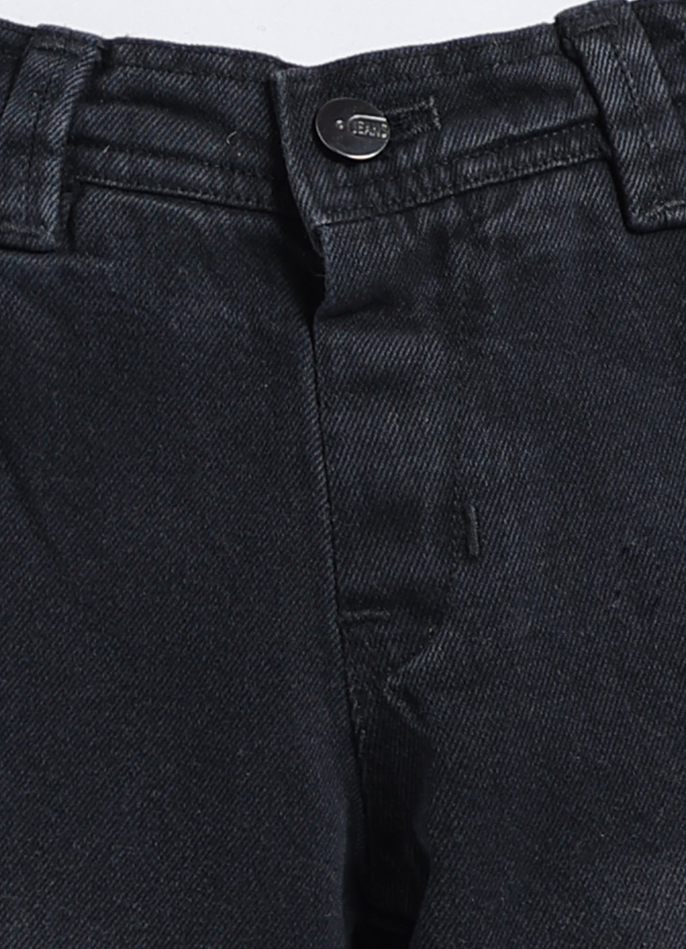 Cotton Denim Woven Full sleeved Washed Jacket with Brushed Checkered Shirt Tshirt and Trousers - Mustard