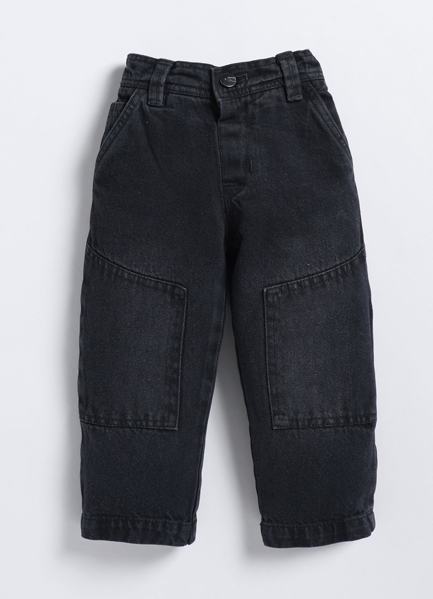 Cotton Denim Woven Full sleeved Washed Jacket with Brushed Checkered Shirt Tshirt and Trousers - Mustard