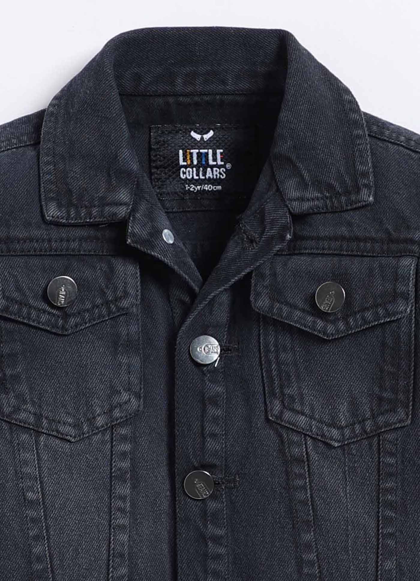 Cotton Denim Woven Full sleeved Washed Jacket with Brushed Checkered Shirt Tshirt and Trousers - Mustard