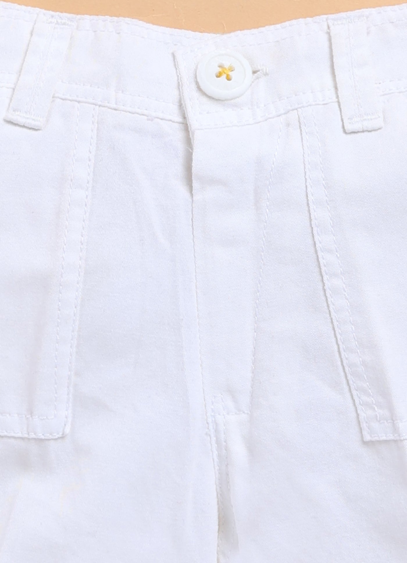 Pure Cotton Woven Half Sleeves Checks Shirt with Pear Embroidery, Pant with T-shirt Casual Set- Sky