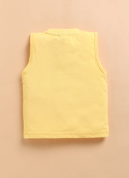 Pure Cotton Woven Half Sleeves Checks Shirt with Pear Embroidery, Pant with T-shirt Casual Set- Sky