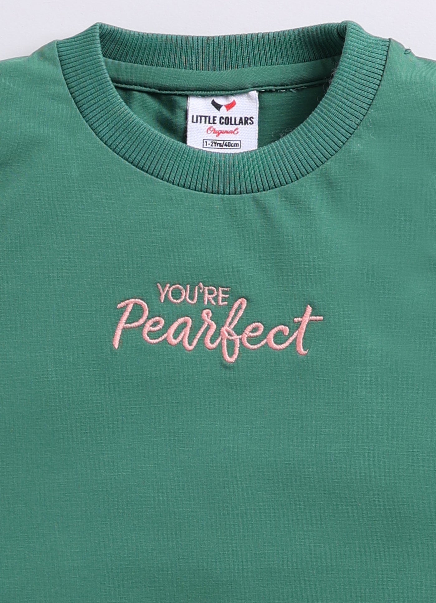 Pure Cotton Woven Half Sleeves Checks Shirt with Pear Embroidery, Pant with T-shirt Casual Set- Pink