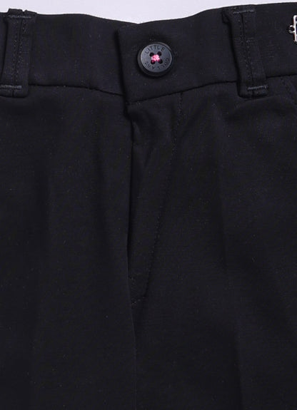 Blended Cotton Full Sleeves Evil Eye Embellished Shirt with Pants Set- Lavender
