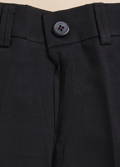 Blended Jaquard Woven Full Sleeves Coat Pant with Tuxedo Shirt, Bow and Brooch Pin Formal Coat Set- Blue
