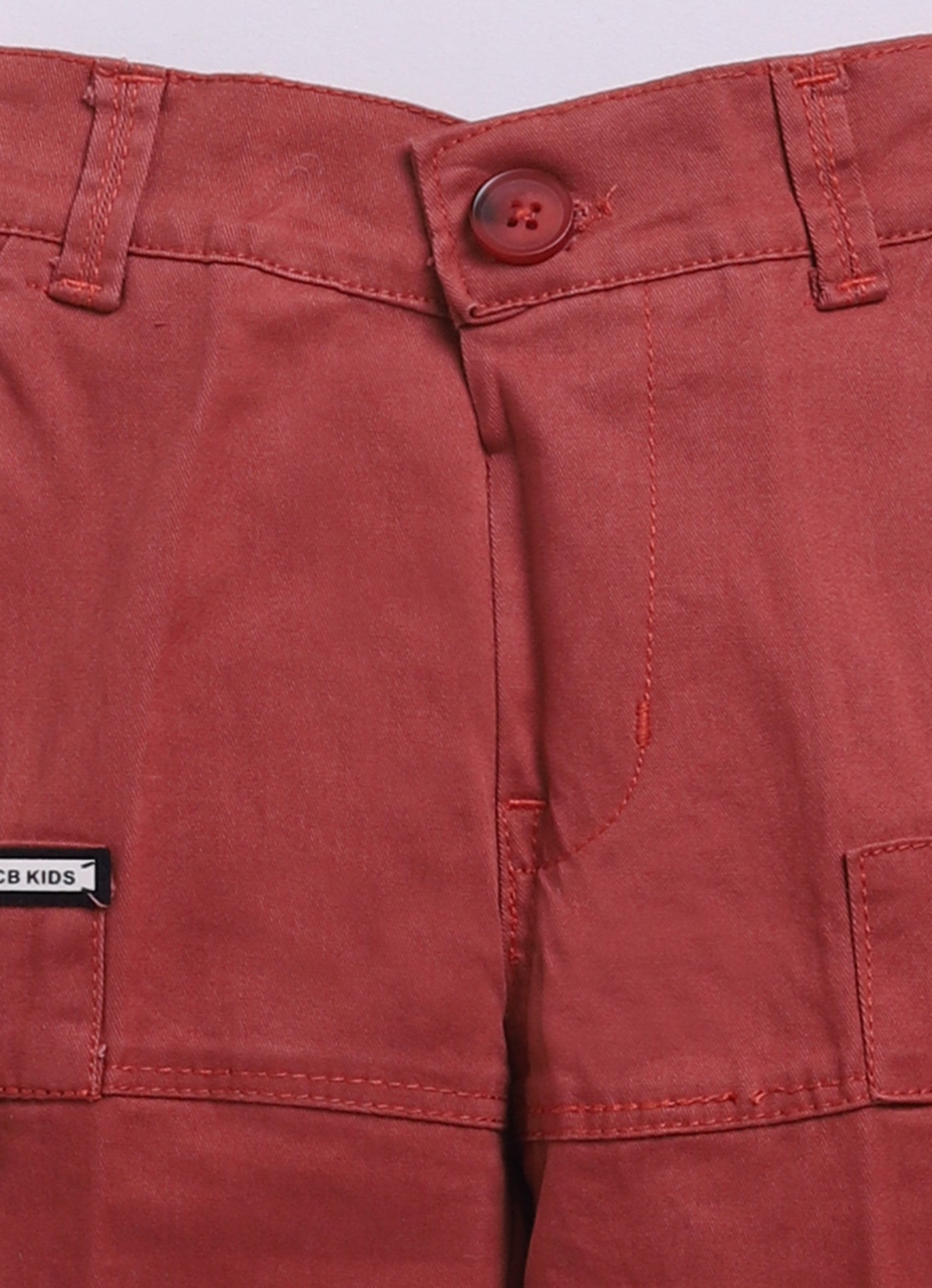 Cotton Woven Full Sleeves Solid Shacket Shirt Pant with Printed T-shirt Casual Set- Rust