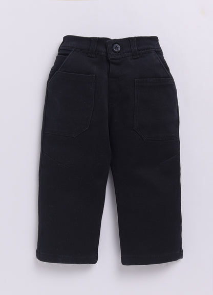 Cotton Woven Full Sleeves Solid Shirt and Pants, Tshirt and Printed Scarf Casual Set-Peach