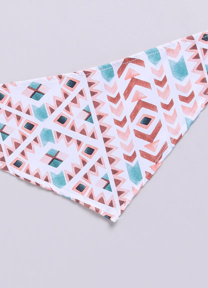 Cotton Woven Full Sleeves Solid Shirt and Pants, Tshirt and Printed Scarf Casual Set-Peach