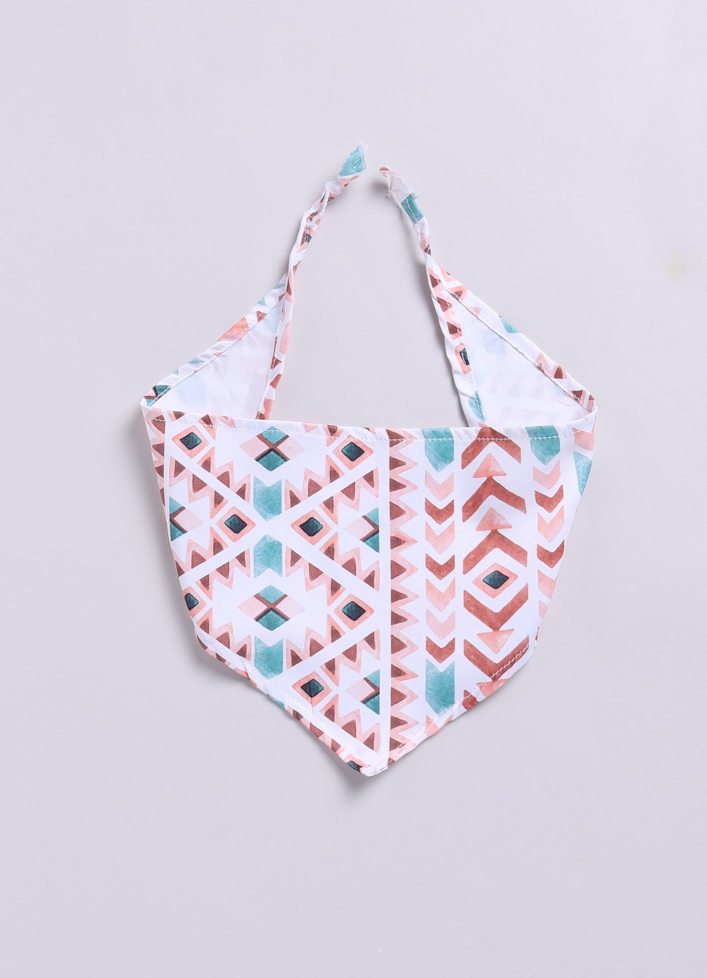 Cotton Woven Full Sleeves Solid Shirt and Pants, Tshirt and Printed Scarf Casual Set-Peach