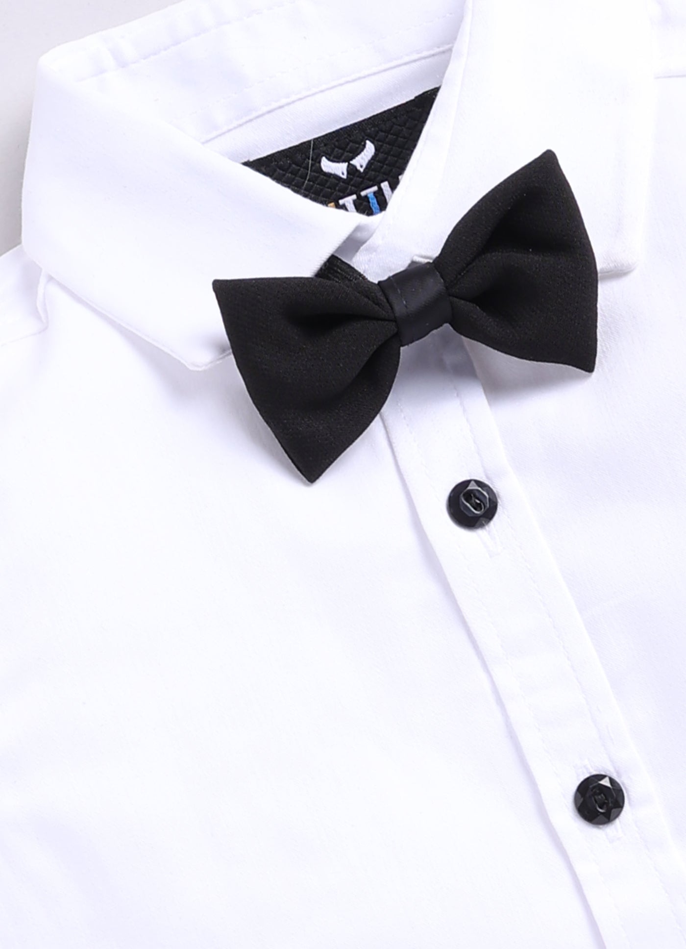 Boys Partywear Waistcoat Shirt Pant Bow Set