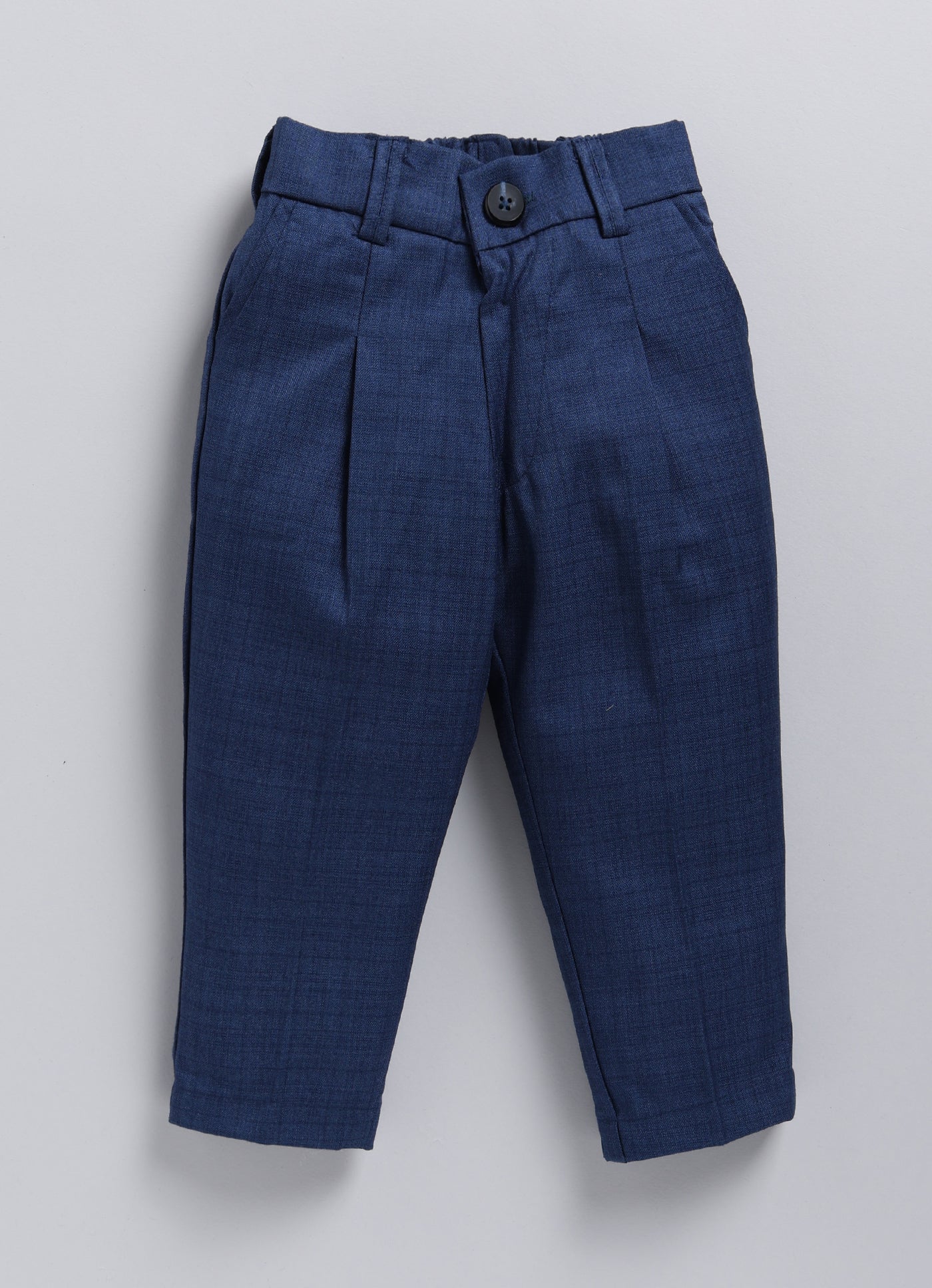 Formal Waistcoat Coord Set with Bow for Boys - Blue