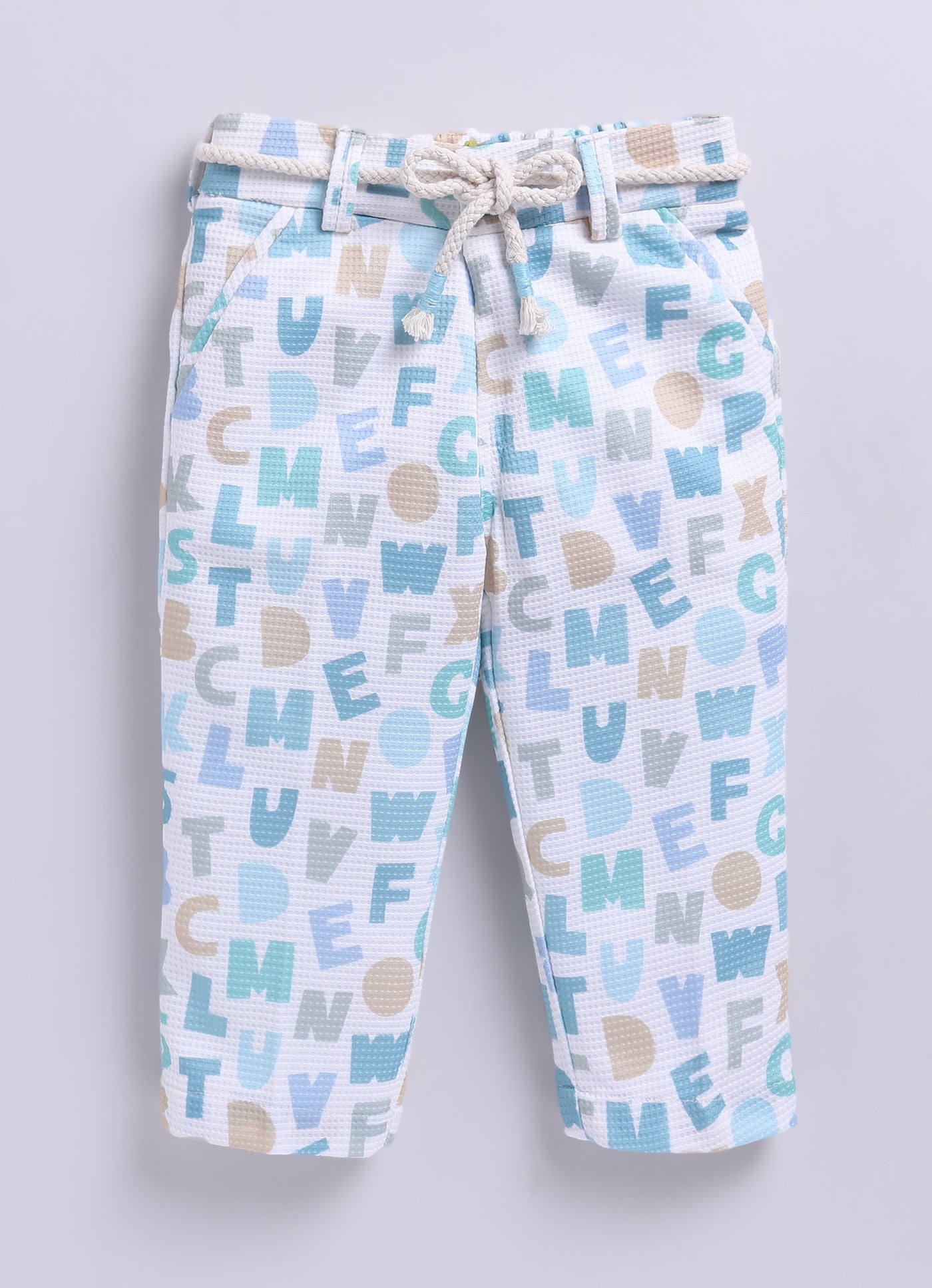 Birthday Boy Alphabet Printed Bright Full Sleeves Waistcoat Pant, Shirt and Bow Jacket Set- Green