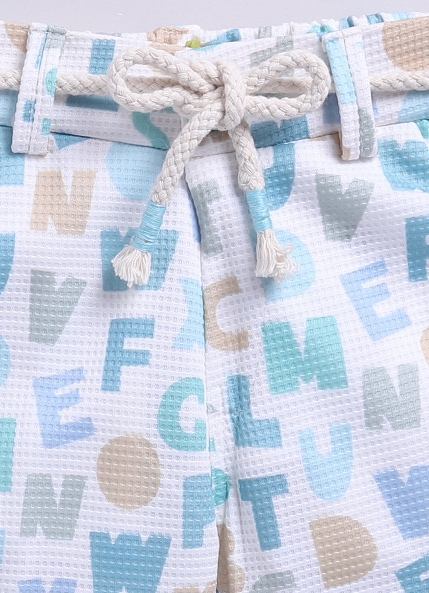 Birthday Boy Alphabet Printed Bright Full Sleeves Waistcoat Pant, Shirt and Bow Jacket Set- Green