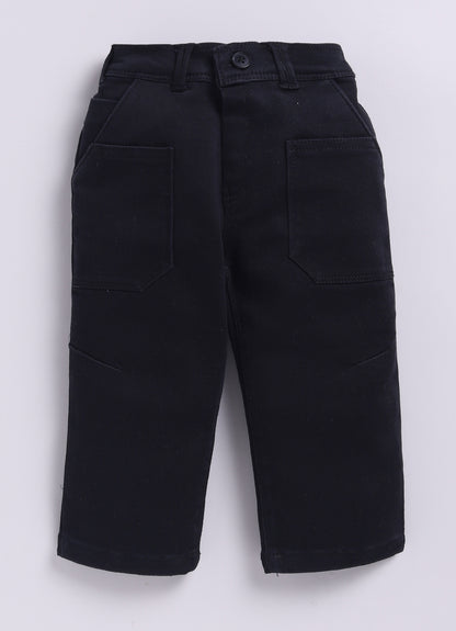 Cotton Woven Full Sleeves Solid Shirt and Pants, Tshirt and Printed Scarf Casual Set-Green