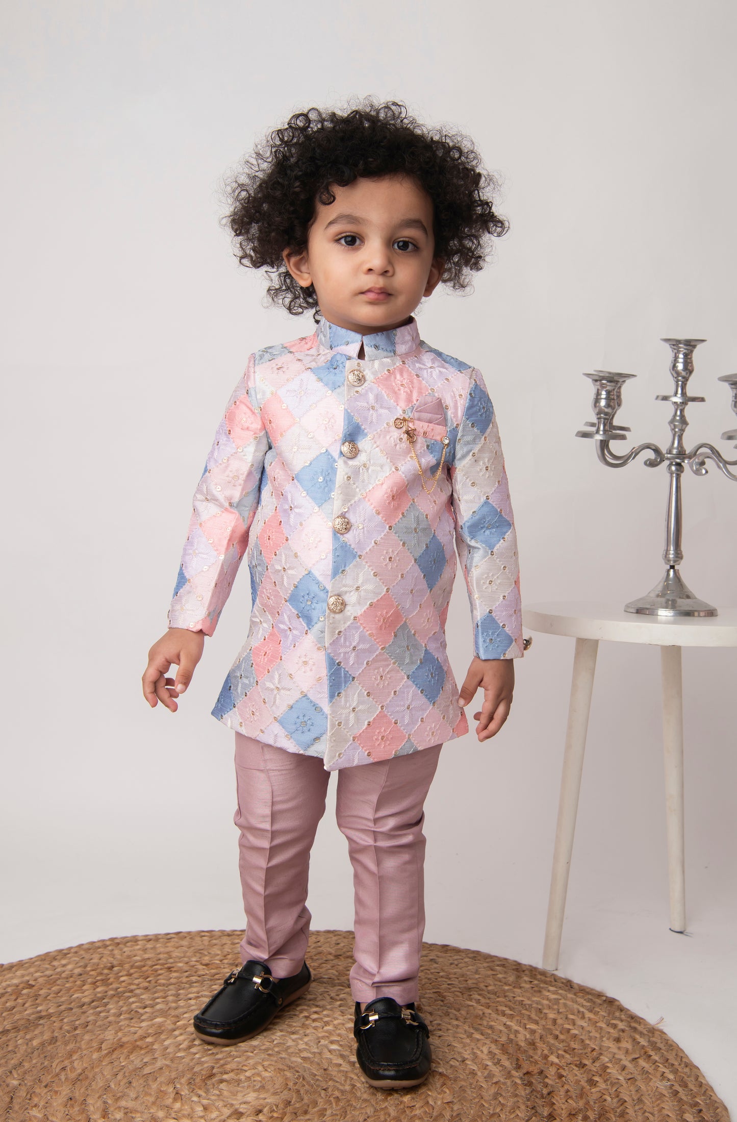 Boys Ethnic Set Achkan Jodhpuri Set